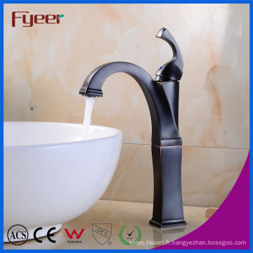 Fyeer Orb Design Bassin de Lavabo Robinet de Salle de Bain Lavabo d&#39;Eau Chaude et Froide Robinet avec Bibcock